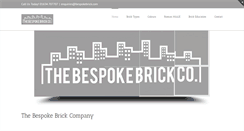 Desktop Screenshot of bespokebrick.com