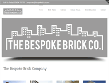 Tablet Screenshot of bespokebrick.com